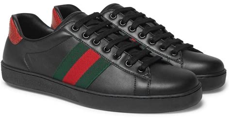 black gucci sneakers for men.